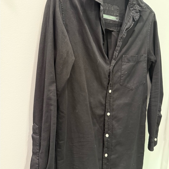 Frank & Eileen Rory Black Denim Long Sleeve Dress - Picture 4 of 4